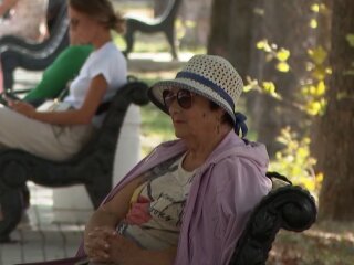 Пенсионеры в Украине