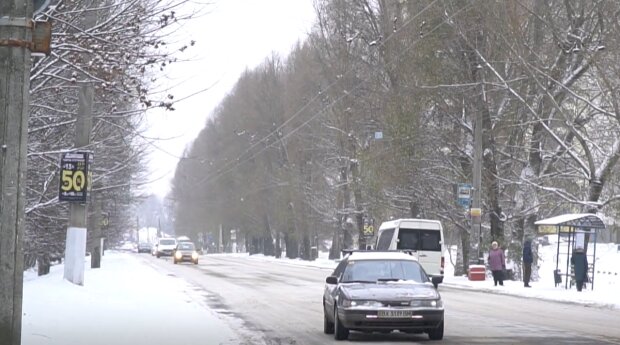Погода в грудні, кадр з відео