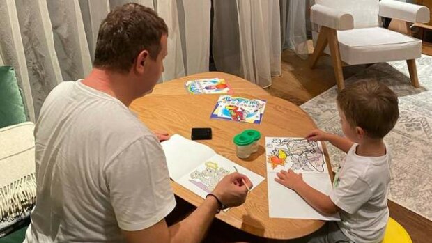 Юрій Горбунов з сином Іваном