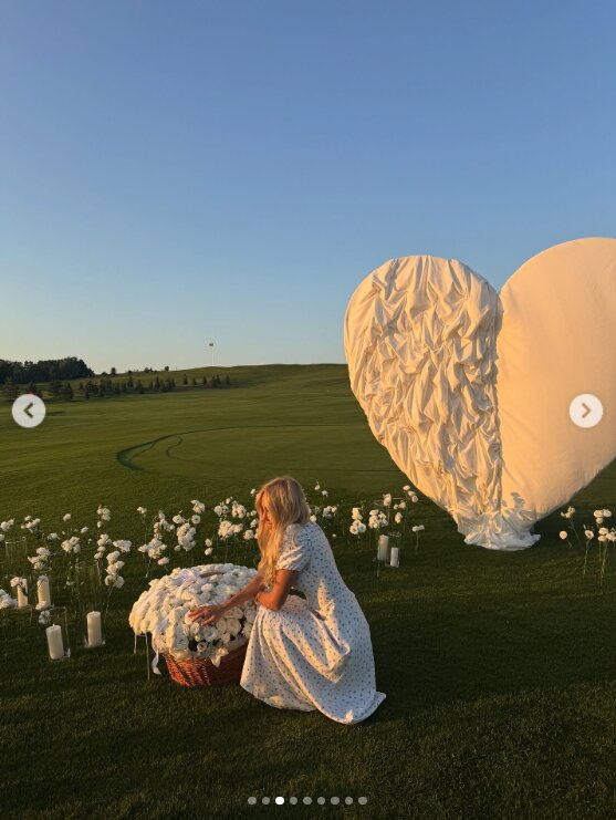 Скрин публикации Даши Квитковой