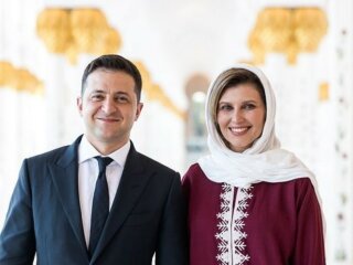 Володимир Зеленський та Олена Зеленська