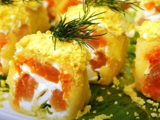 Салат "Мимоза", кадр из видео