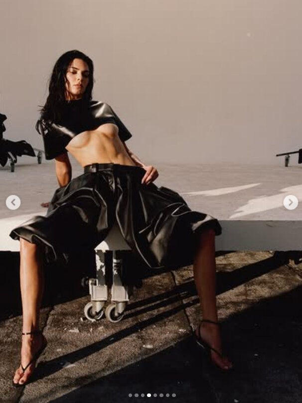 Скрин публикации Кендалл Дженнер