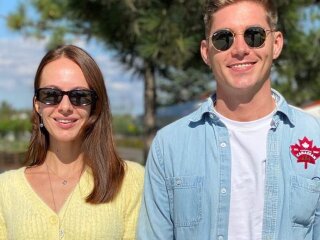 Владимир Остапчук с новой женой, фото: instagram.com/vova_ostapchuk