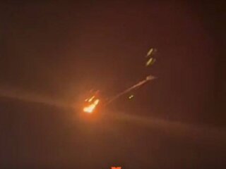 Збиття А-50, кадр з відео