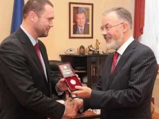 Сергій Шкарлет та Дмитро Табачник