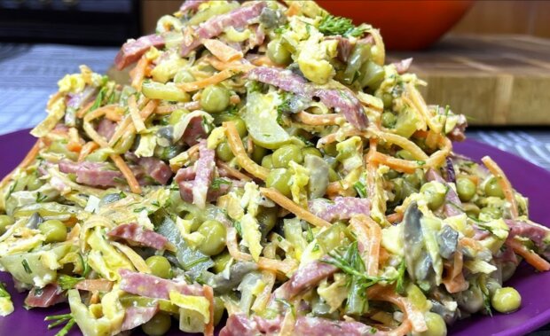 Салат "Кохання", кадр з відео