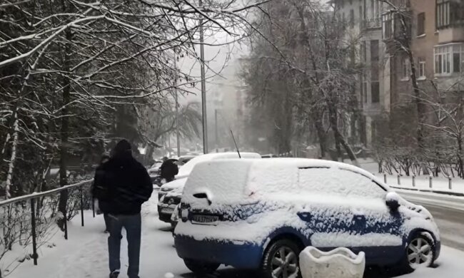 Снігова погода в Україні