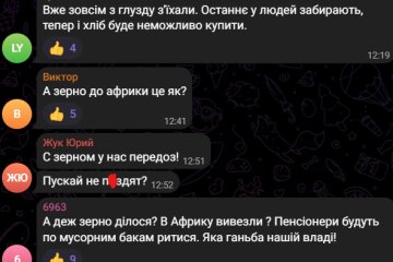 Коментарі українців