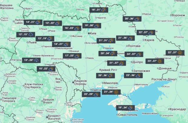 Погода 10 июля