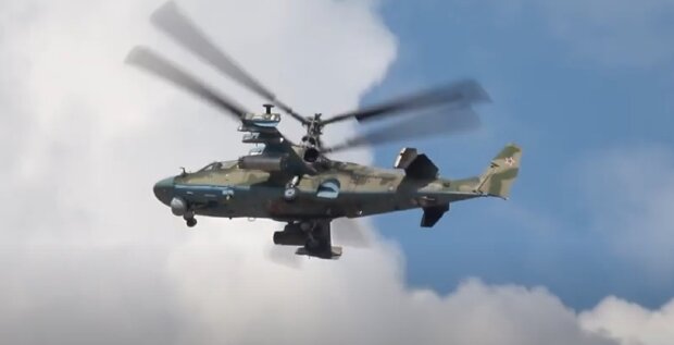 Військовий вертоліт. Фото: скріншот відео.