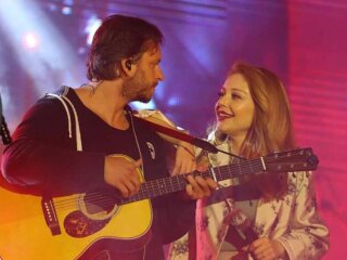 Тина Кароль и Антон Попов, фото из соцсетей