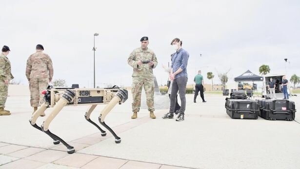 Бойові пси-роботи США