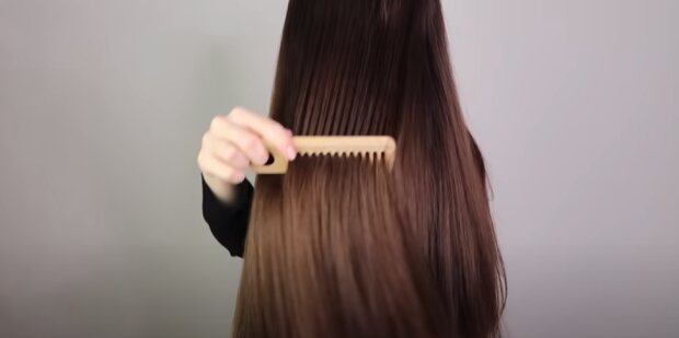 Густе і красиве волосся: скрін з відео