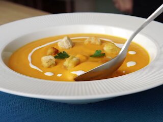 Морковный крем-суп