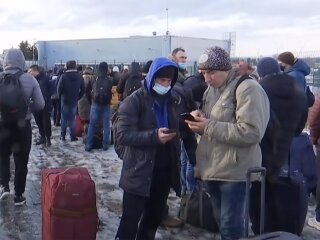 заробитчане, граница Украины и Польши