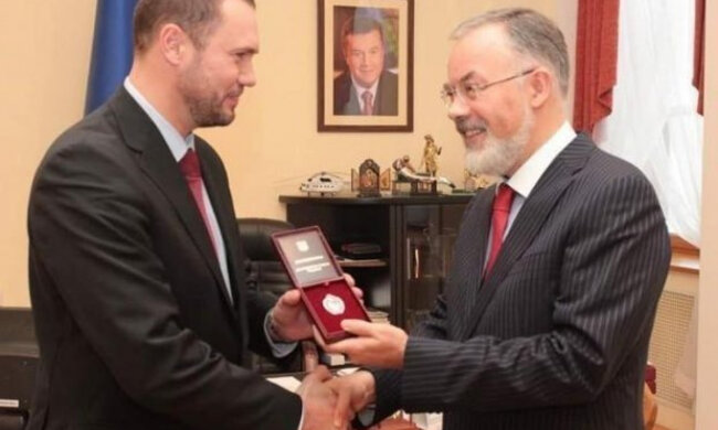 Сергій Шкарлет та Дмитро Табачник