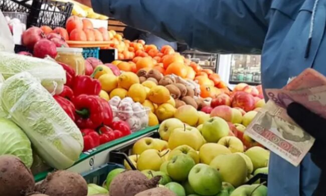 Продукти, овочі, фрукти