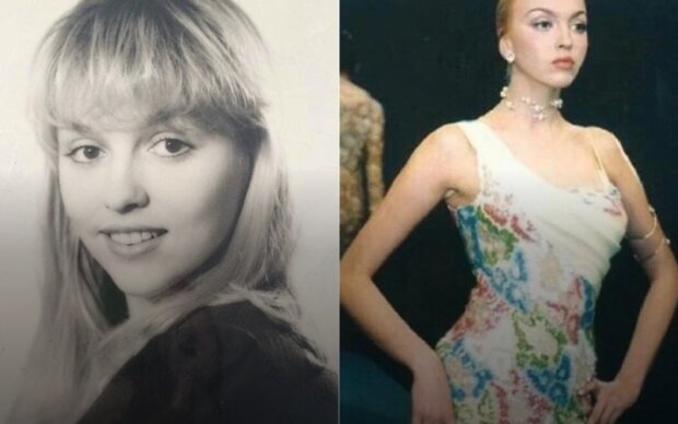 Оля Полякова у дитинстві