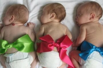 трійнята, малюки, новонароджені \\ фото Сегодня
