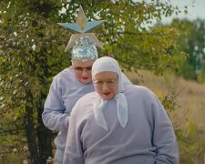 Андрій Данилко (Вєрка Сердючка) та Інна Білоконь (мама)
