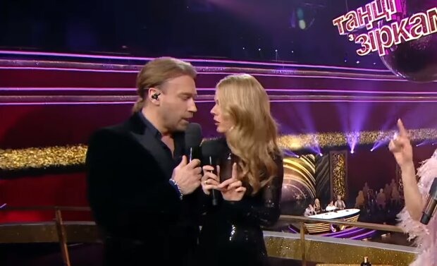Олег Винник и Оля Фреймут, скриншот из видео