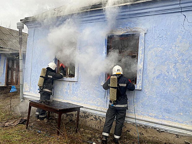 Пожежа в Миколаївській бласті
