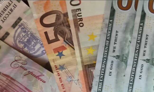 Курс валют, доллар, евро, гривна