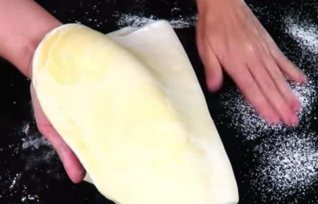 Слоеное тесто, кадр из видео