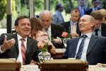 Герхард Шредер і Володимир Путін