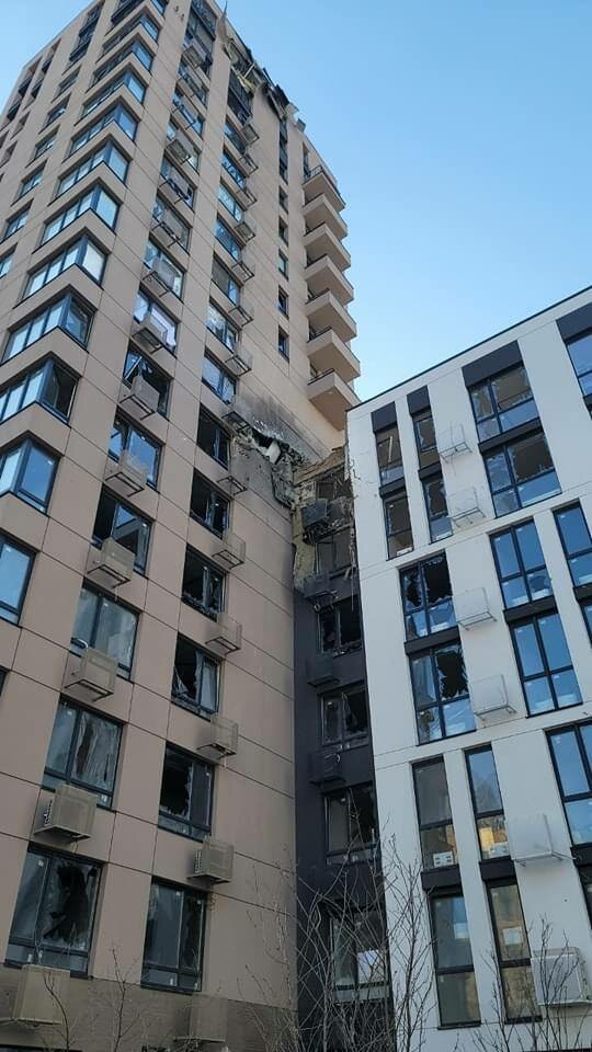 обстрел Киева