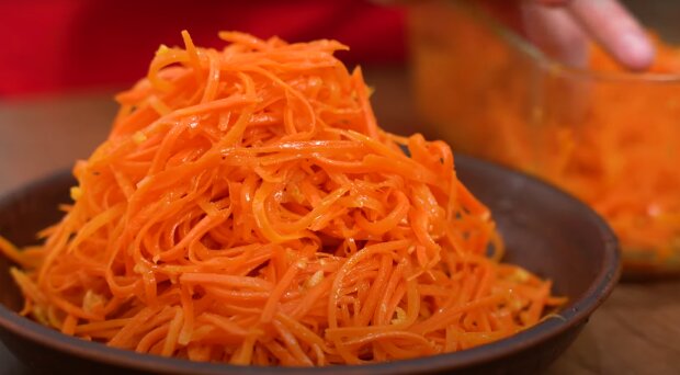 Морква по-корейськи
