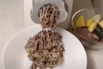 Рыбные ленивые голубцы из скумбрии