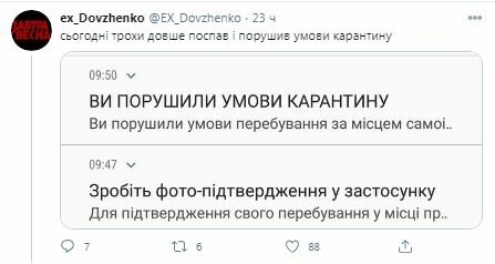 Публікація в Twitter