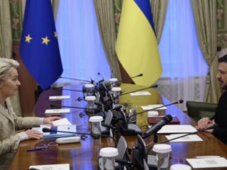 Владимир Зеленский и Урсула фон дер Ляйен