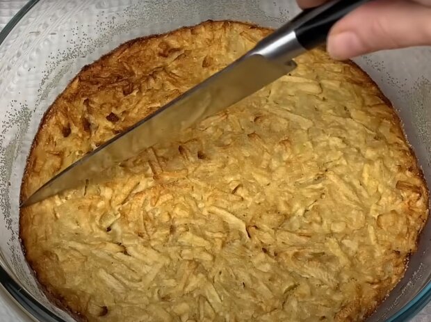 Яблучний пиріг, кадр з відео