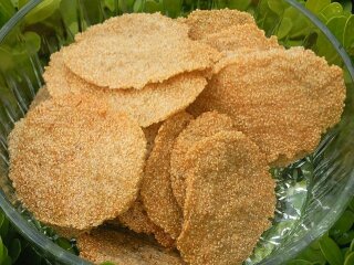 Амарантові крекери і чіпси з амаранту