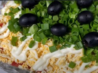 Салат "Карабас-Барабас", кадр из видео