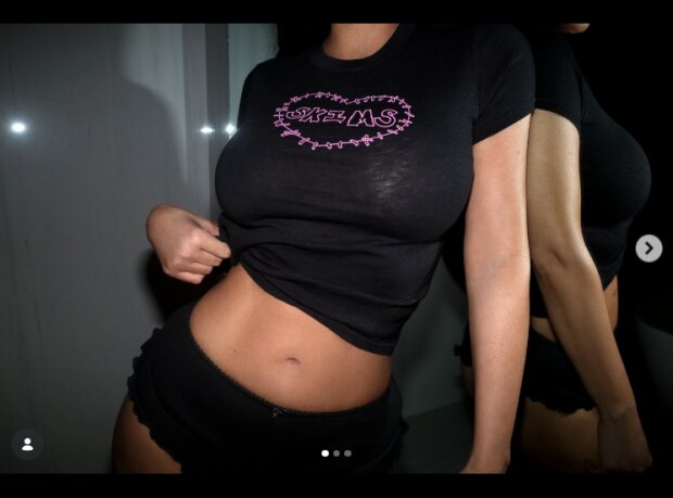 Скрин публикации Ким Кардашьян