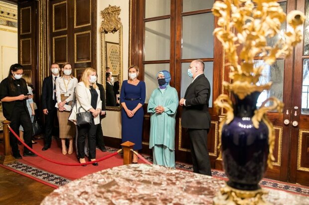 Олена Зеленська та Еміне Ердоган