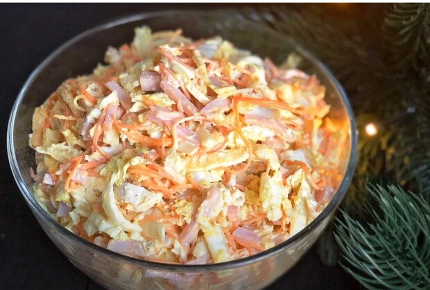 Салат "Анастасия", кадр из видео