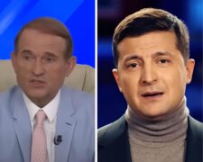 Віктор Медведчук та Володимир Зеленський