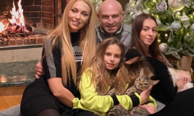 сім'я Олі Полякової