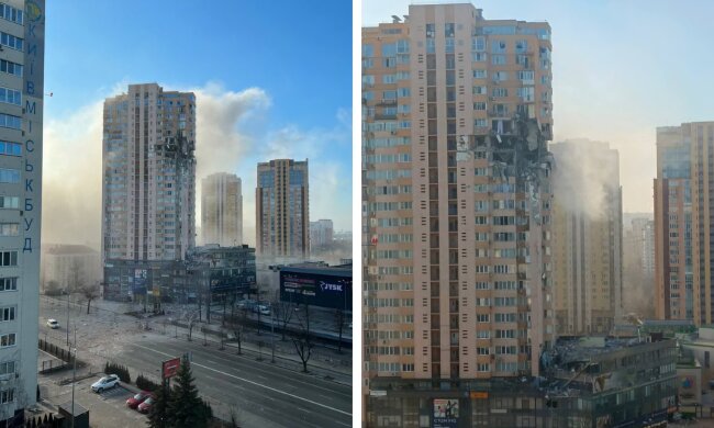 Ракета окупантів влучила у житловий будинок у Києві
