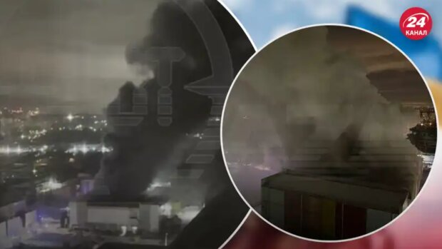 Пожежа на електропідстанції у Москві