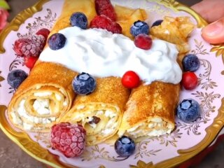 Блины, кадр из видео