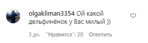 Комментарии со страницы Игоря Николаева в Instagram