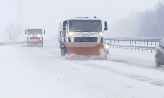 Погода, зима, снігопади