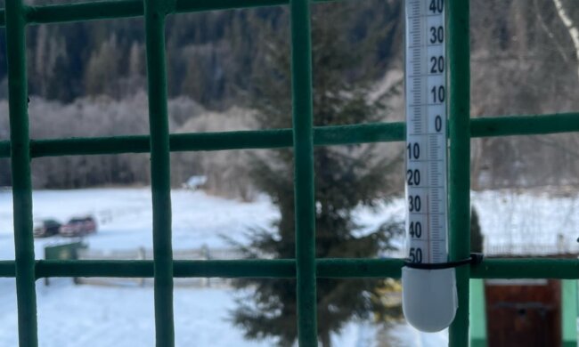 Погода, зима, морози