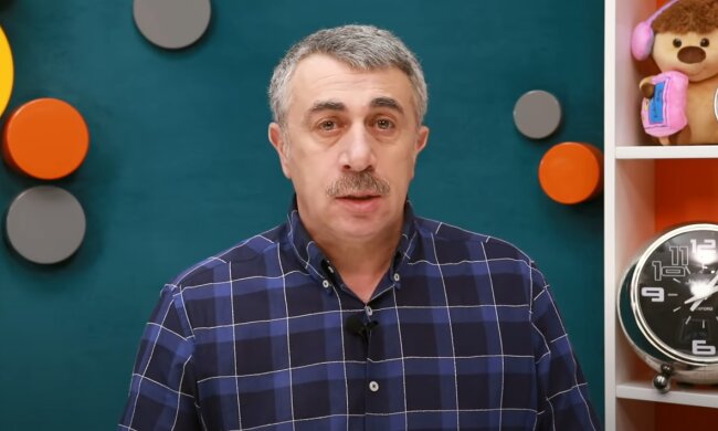 Евгений Комаровский, скриншот с видео